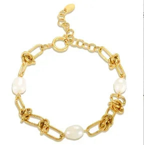Pulsera de acero con corazón y circonias