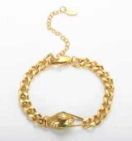 Pulsera de acero con corazón y circonias