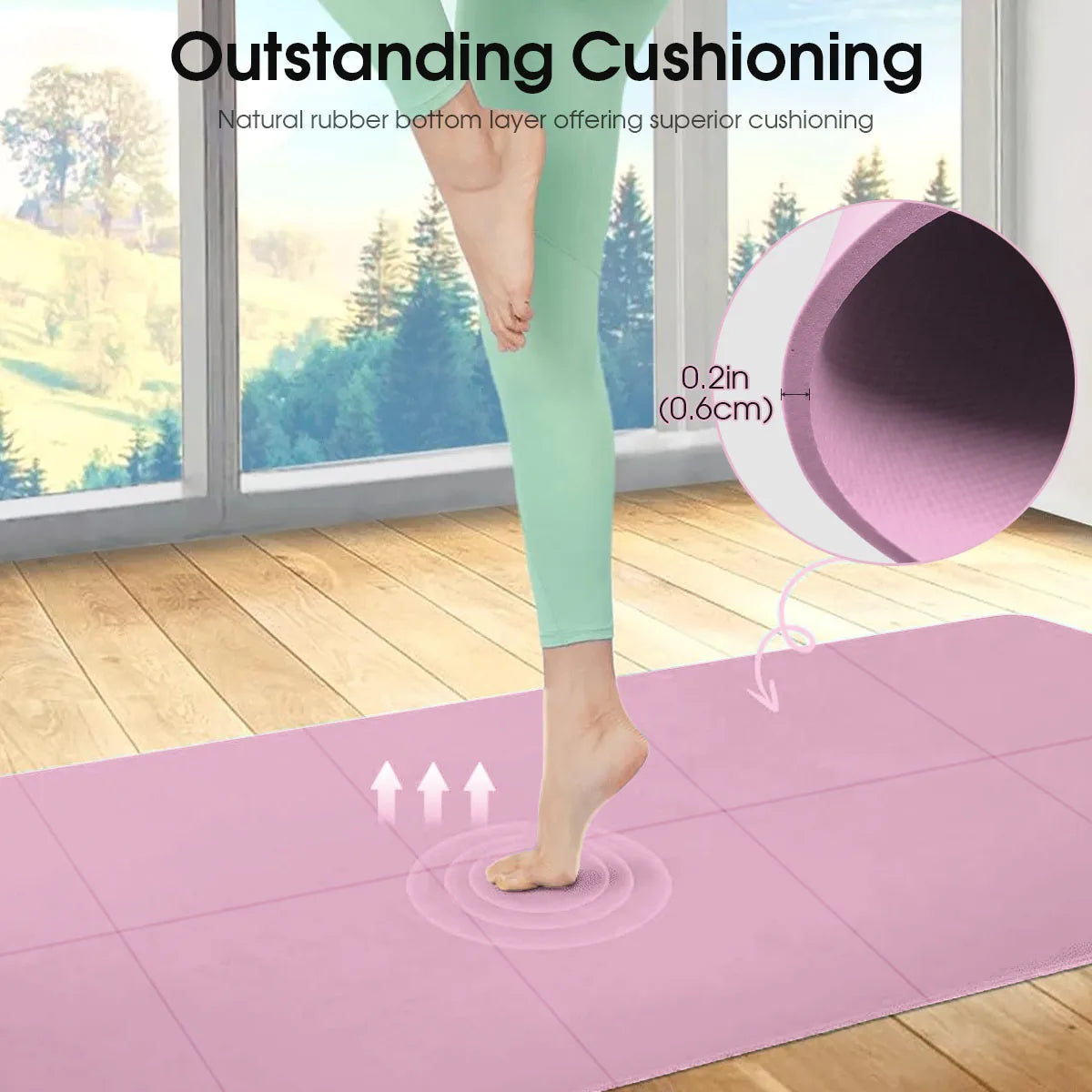 Colchoneta de Yoga y Pilates en EVA