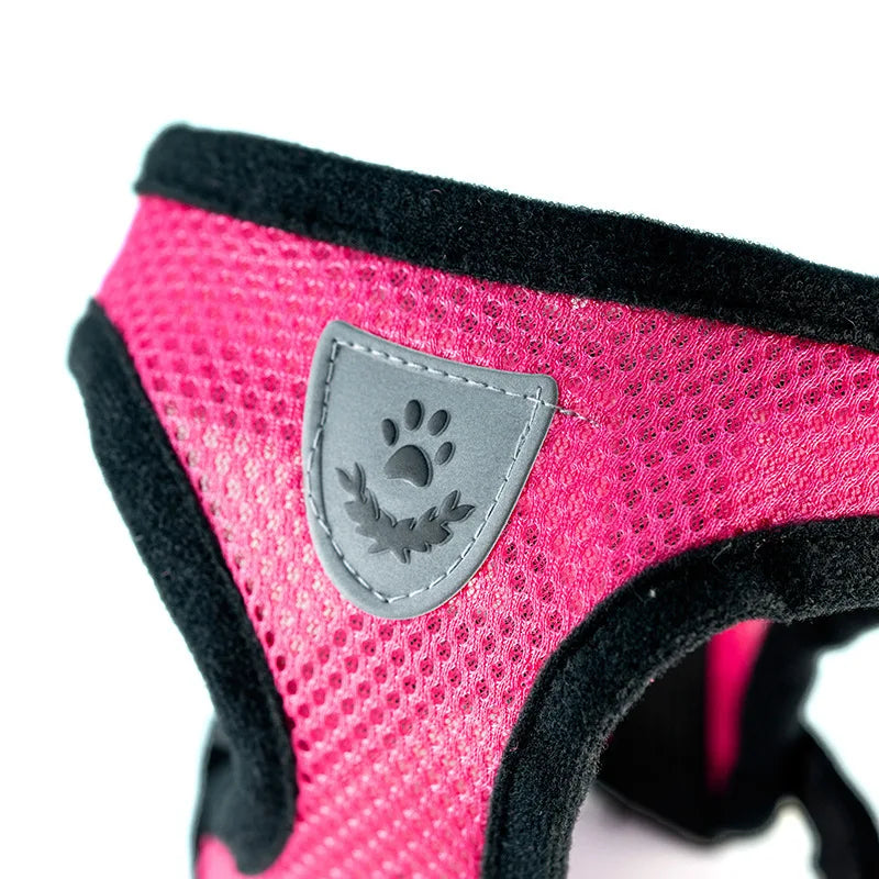 Arnés Chaleco de Malla para Perros y Gatos