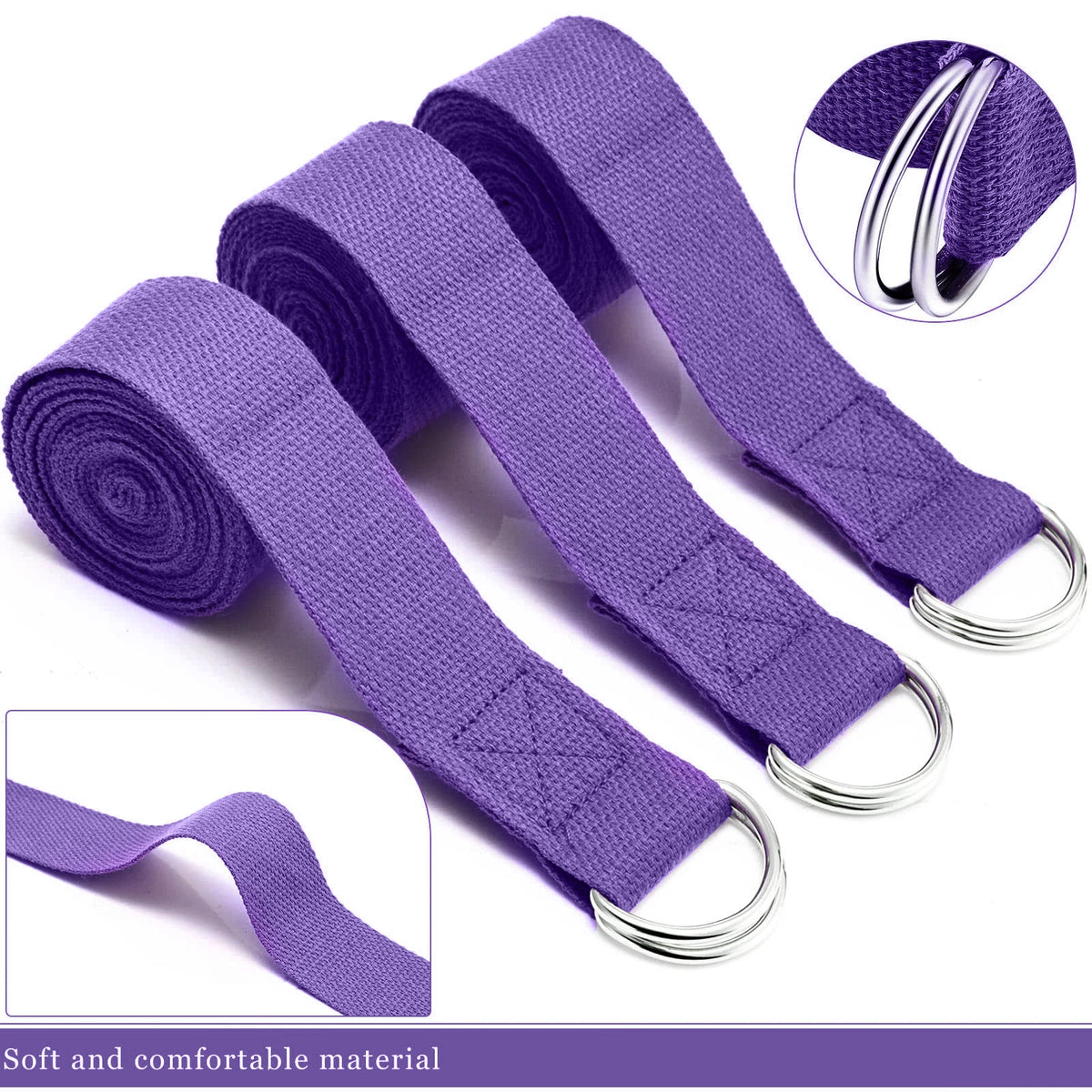 Correa de Yoga Lira con Hebilla Ajustable