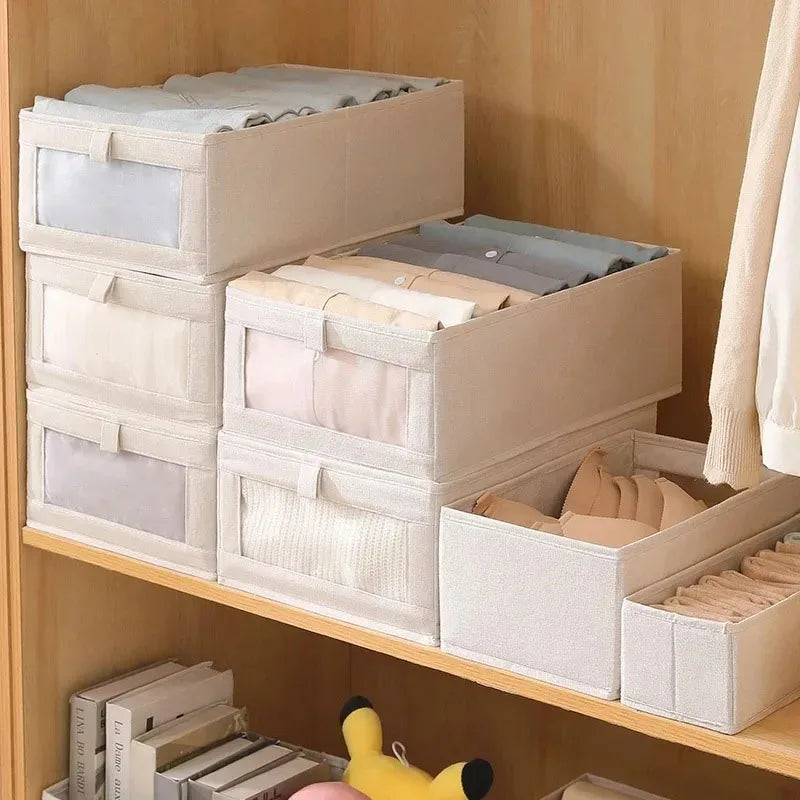Organizador plegable de ropa en tela Oxford