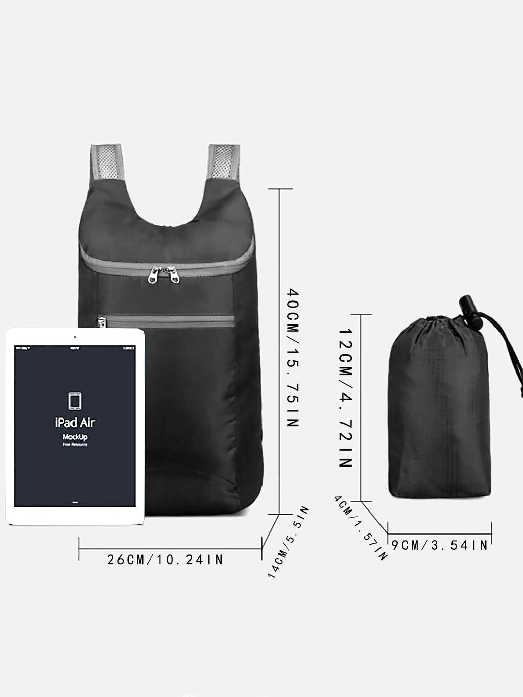 Mochila de Viaje Plegable Impermeable