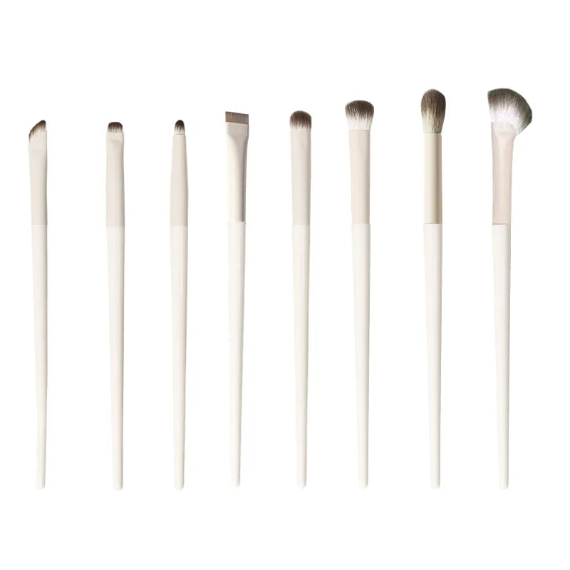 Set de 13 brochas de maquillaje para rostro y ojos