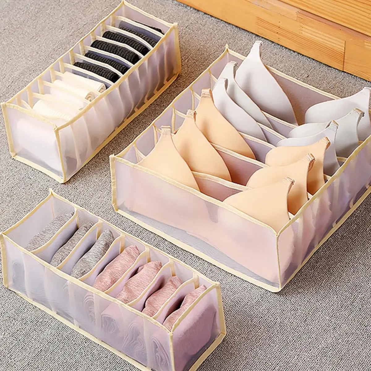 Organizador Plegable Multiespacios para Cajón