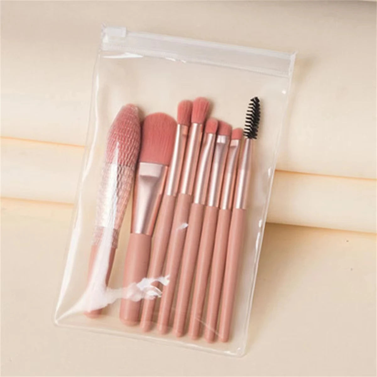 Set de Brochas de Maquillaje Mini Suaves x8