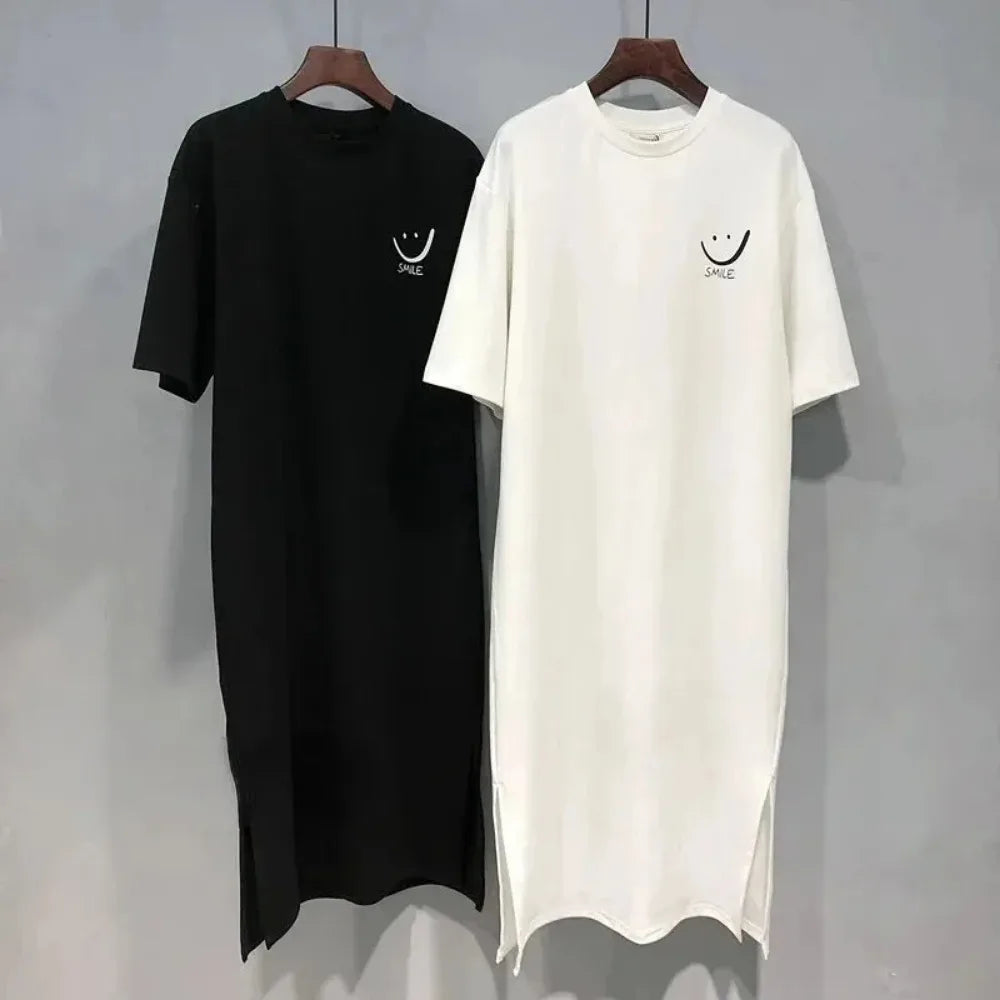 Vestido remera midi Letras Urbanas