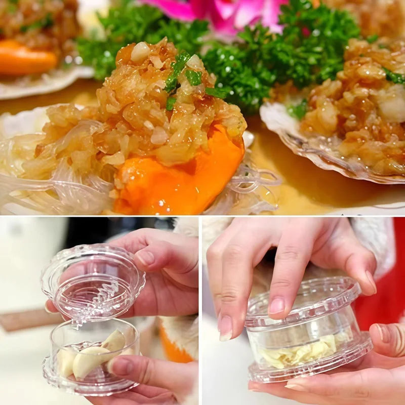Prensador manual de ajo para cocina
