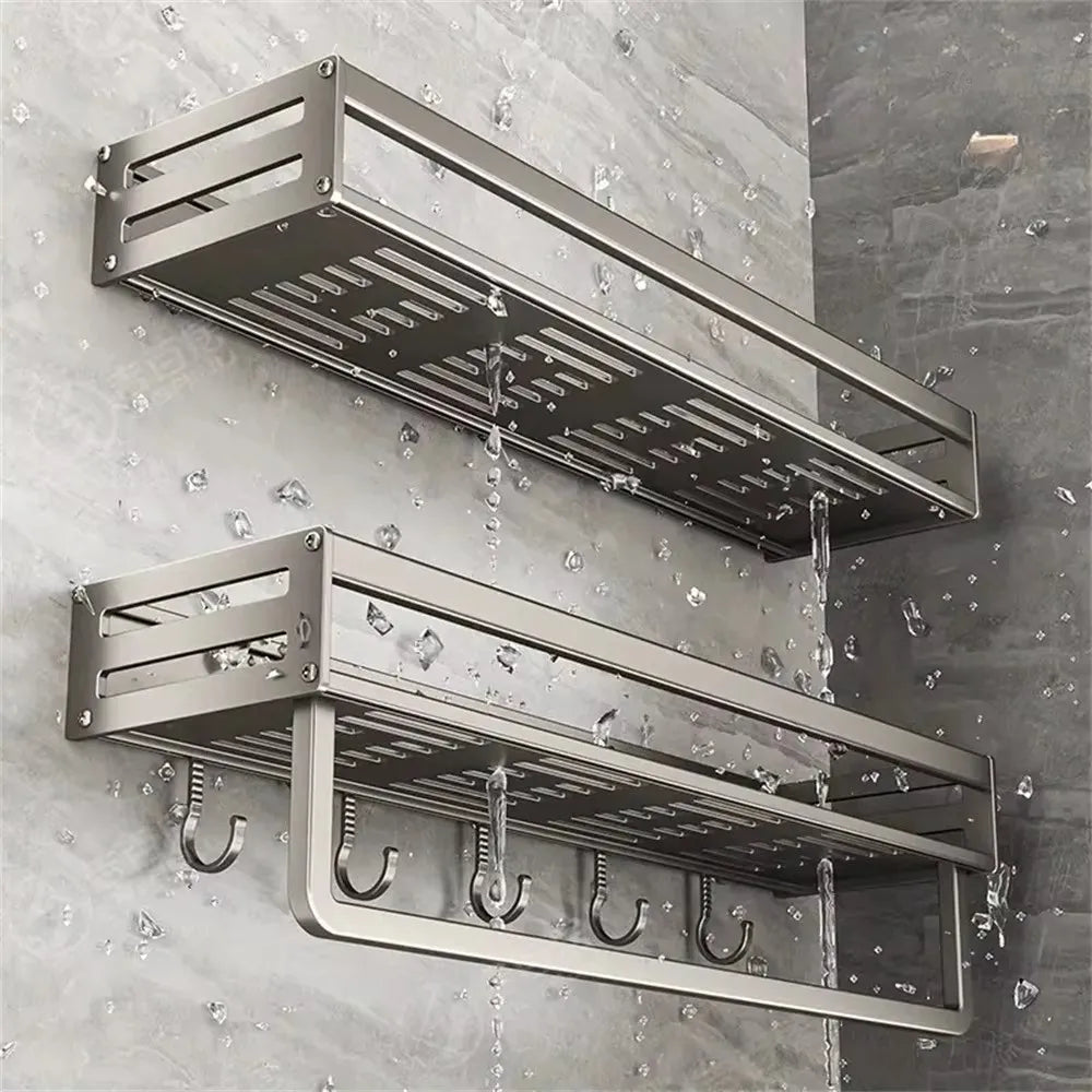Estante especiero de aluminio Gris Grafito