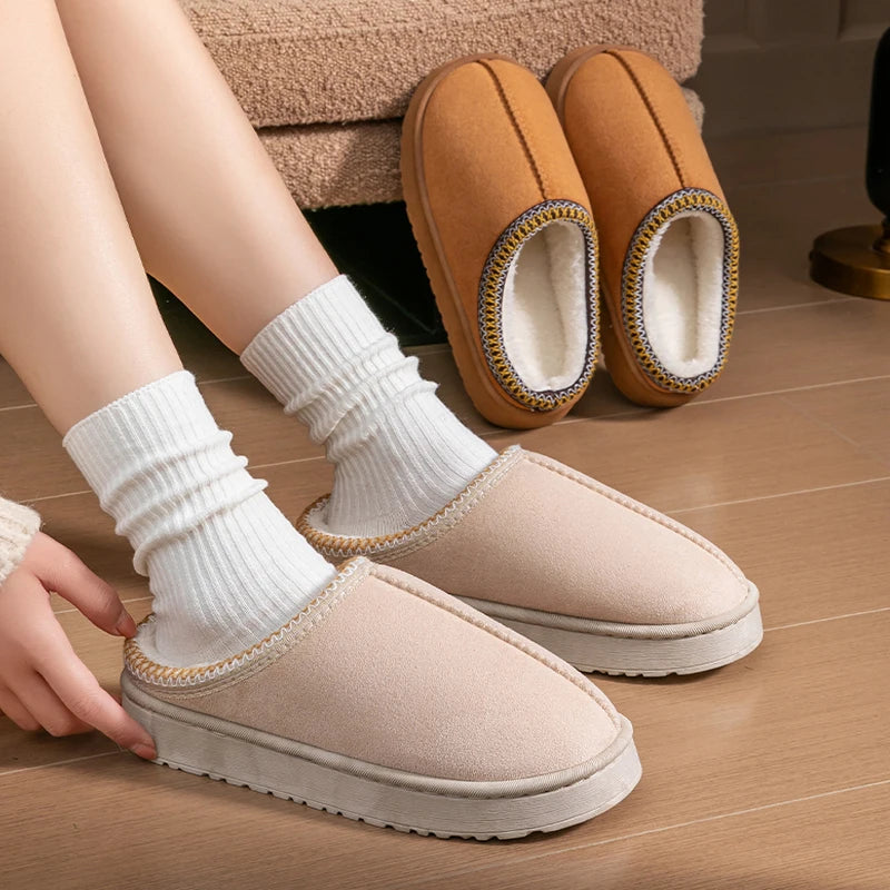 Pantuflas de mujer Bruma con plantilla de peluche