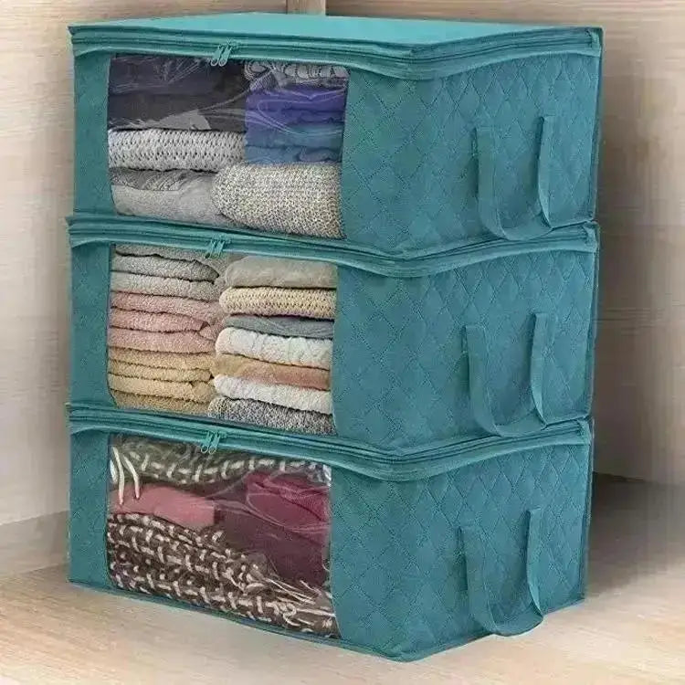 Organizador plegable para ropa y acolchados Nara