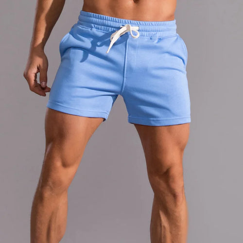 Bermuda casual de algodón con cintura elástica