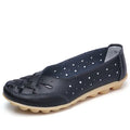 Mocasines calados de mujer