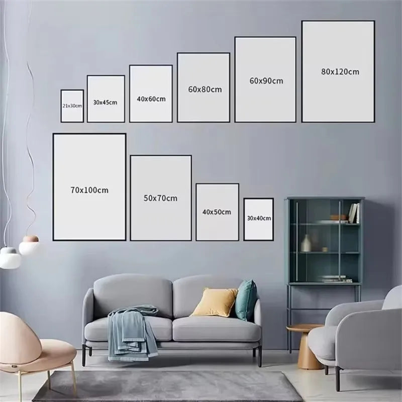 Lámina Canvas Animales para Cuarto Infantil