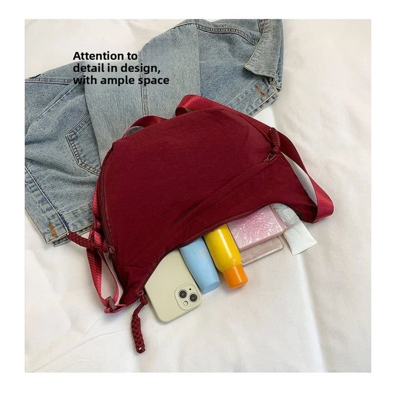 Bolso Hobo Urbano de Nylon