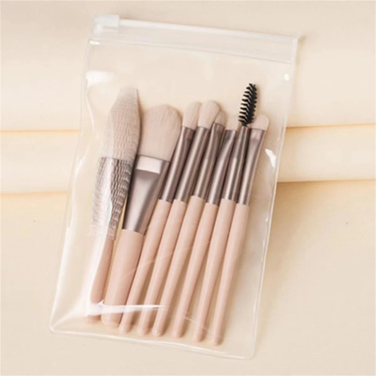 Set de Brochas de Maquillaje Mini Suaves x8
