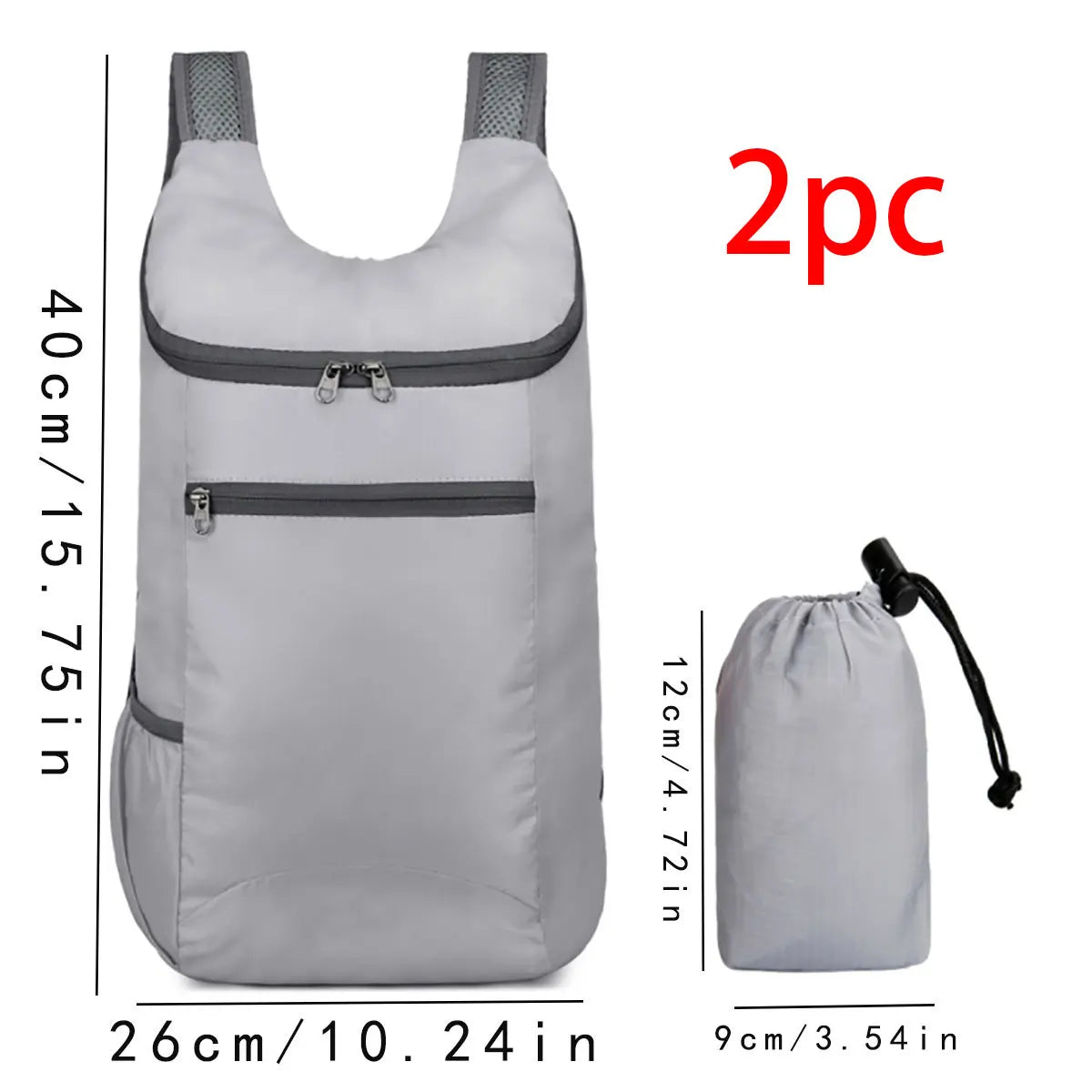 Mochila de Viaje Plegable Impermeable