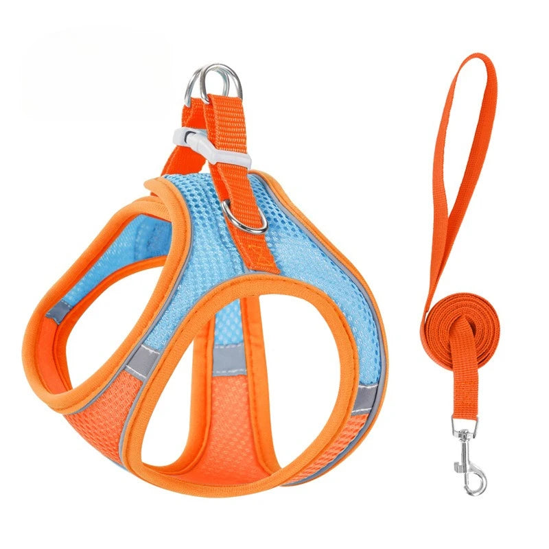 Arnés Chaleco Reflectivo con Correa para Perro