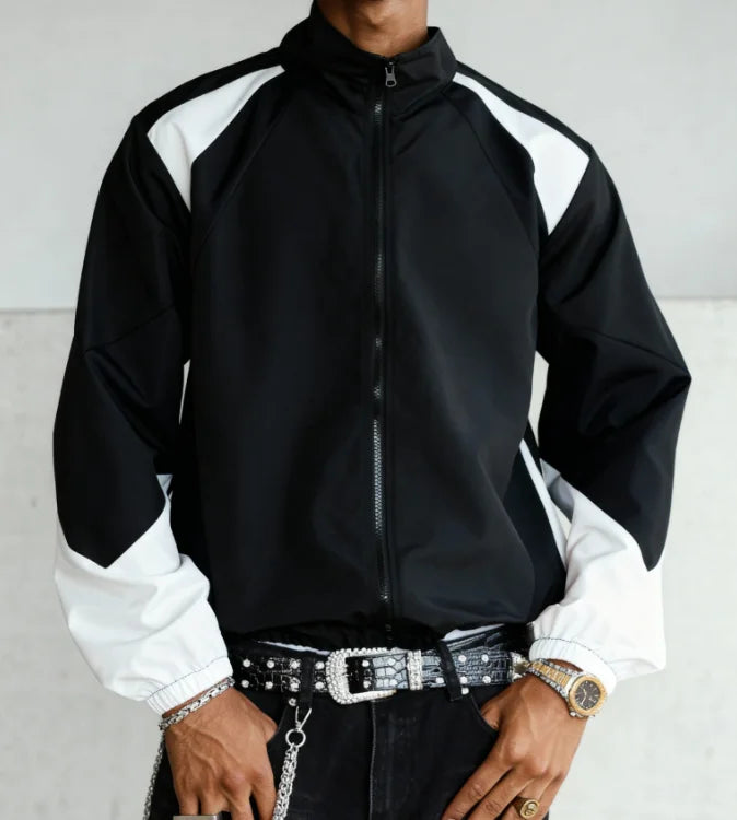Campera de hombre Trama Color Block