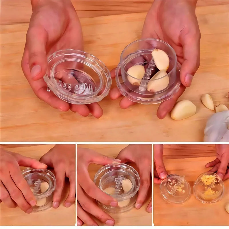 Prensador manual de ajo para cocina