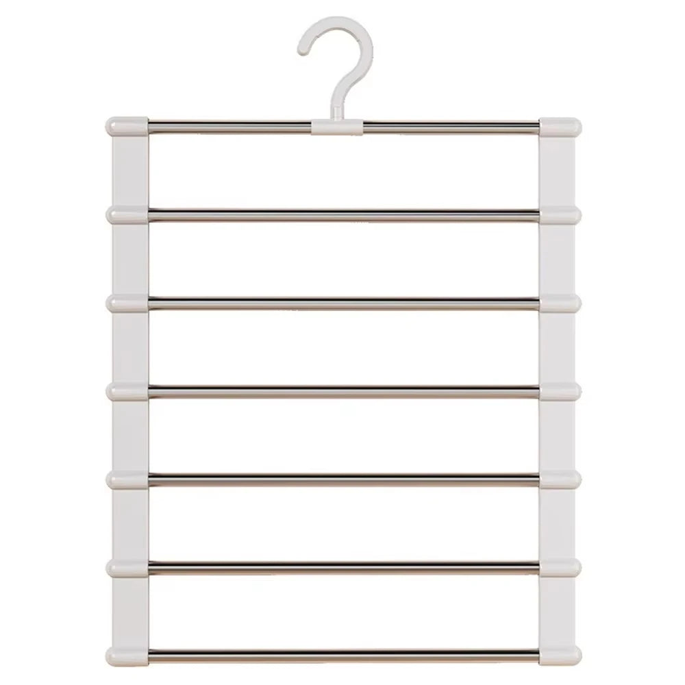 Percha múltiple plegable para pantalones
