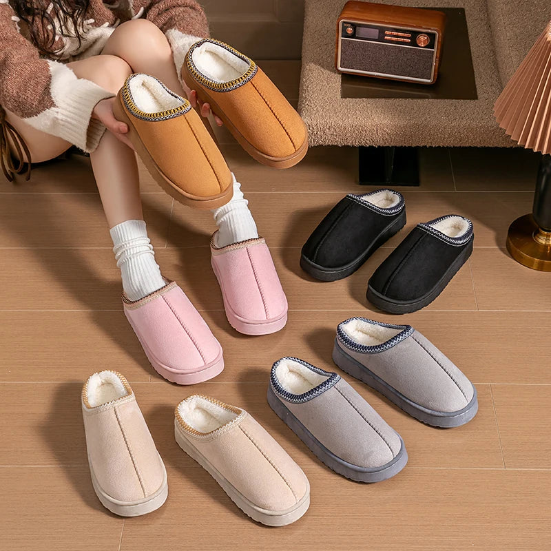 Pantuflas de mujer Bruma con plantilla de peluche