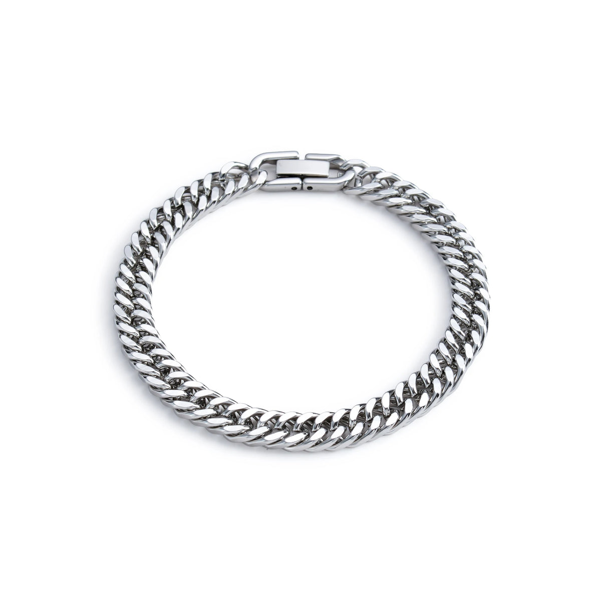 Pulsera Cadena Urbana Doble Hilera