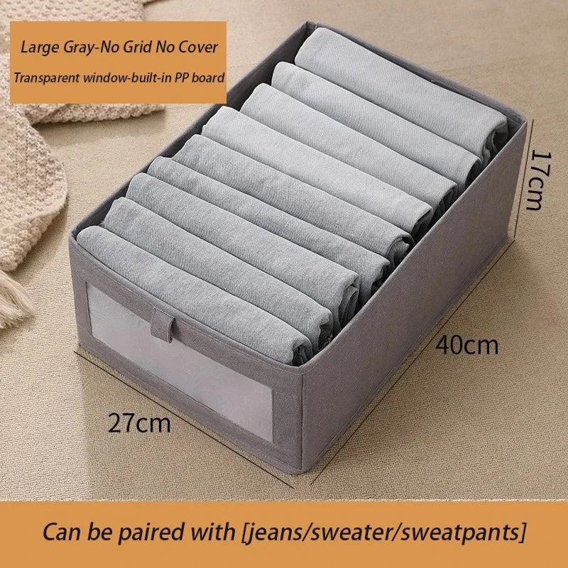Organizador plegable de ropa en tela Oxford