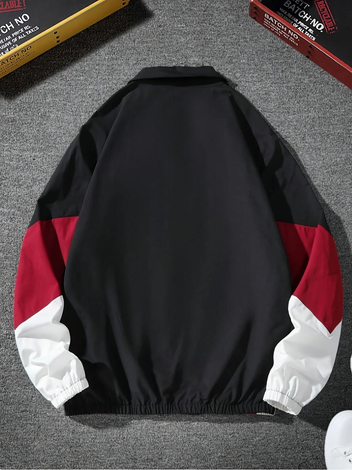 Campera de hombre Trama Color Block