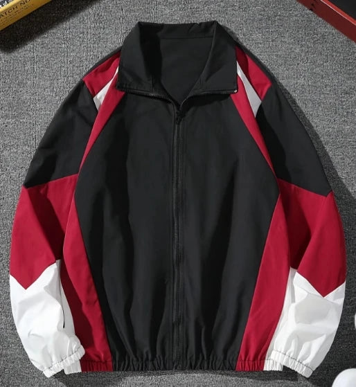 Campera de hombre Trama Color Block