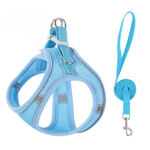 Arnés Chaleco Reflectivo con Correa para Perro