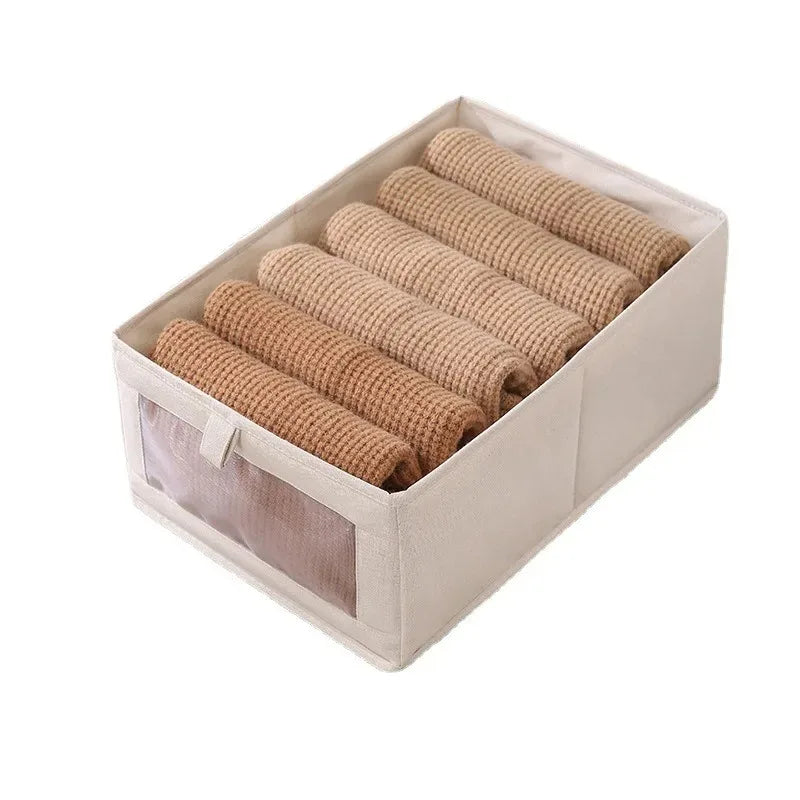 Organizador plegable de ropa en tela Oxford