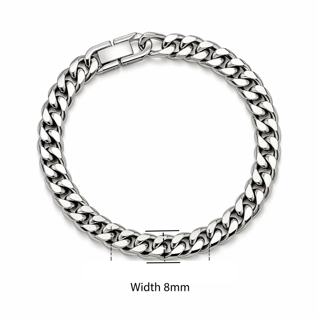 Pulsera Cadena Urbana Doble Hilera