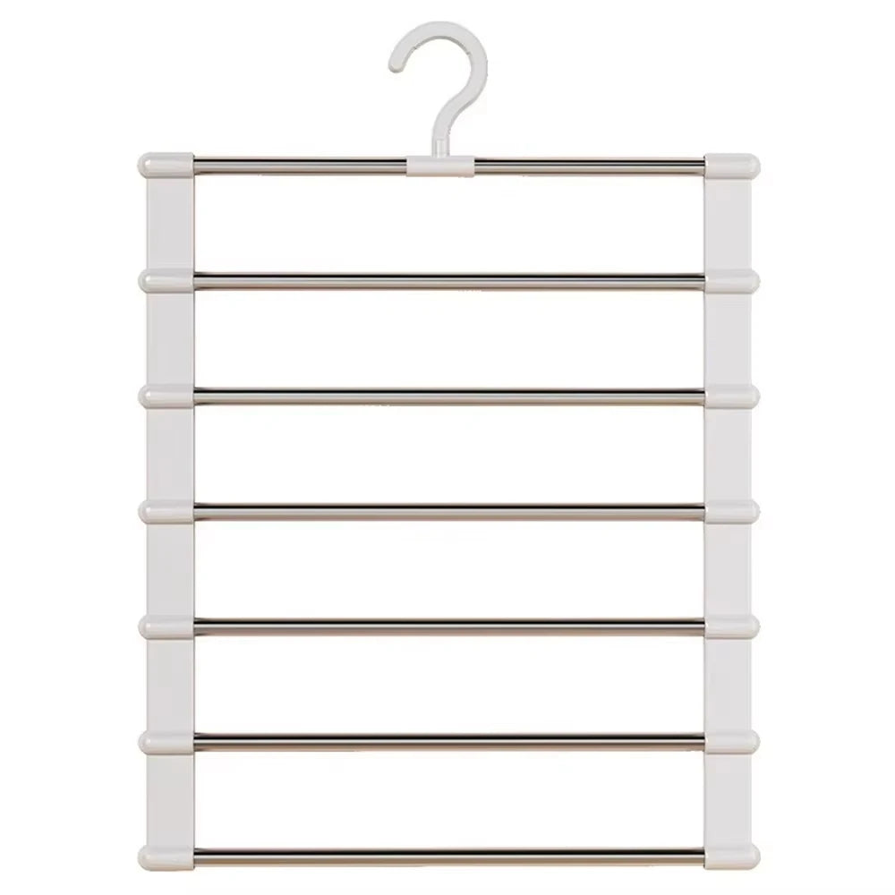 Percha múltiple plegable para pantalones