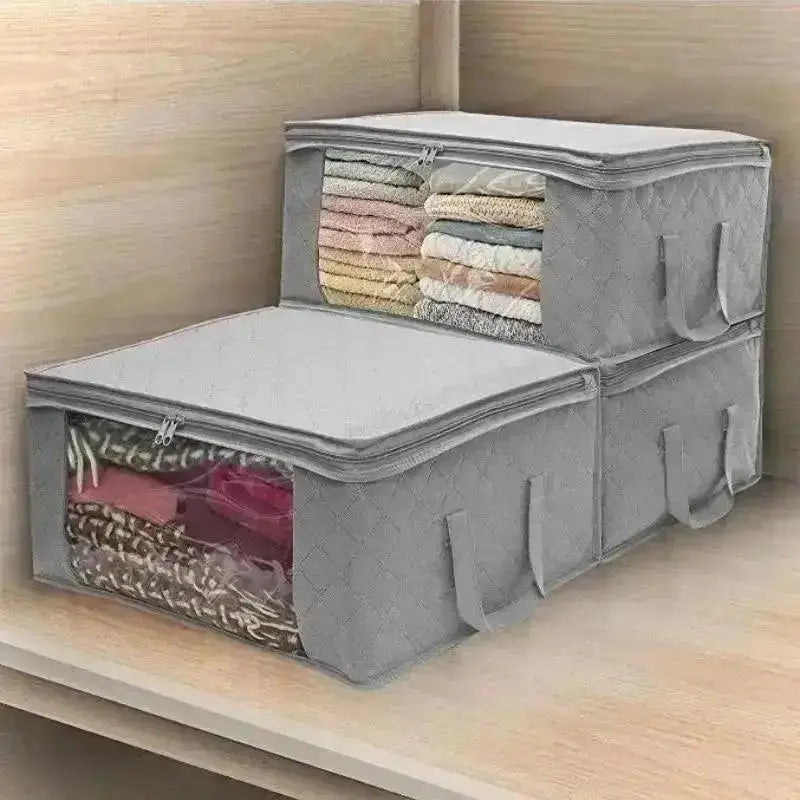 Organizador plegable para ropa y acolchados Nara