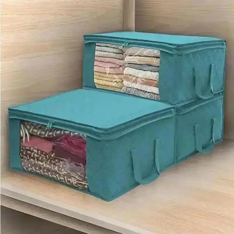 Organizador plegable para ropa y acolchados Nara