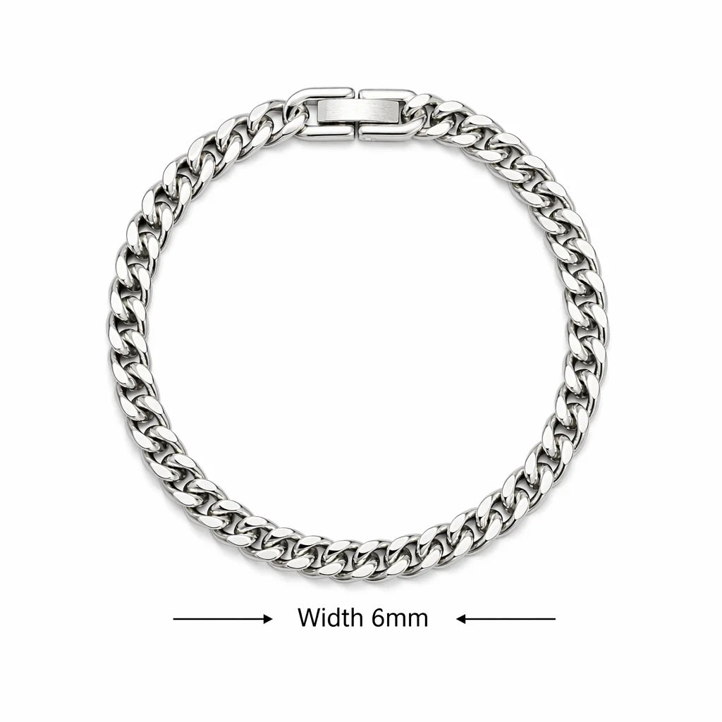 Pulsera Cadena Urbana Doble Hilera