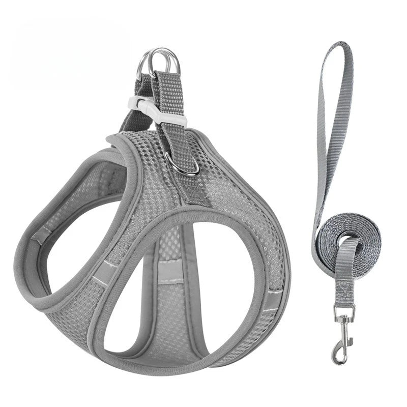 Arnés Chaleco Reflectivo con Correa para Perro