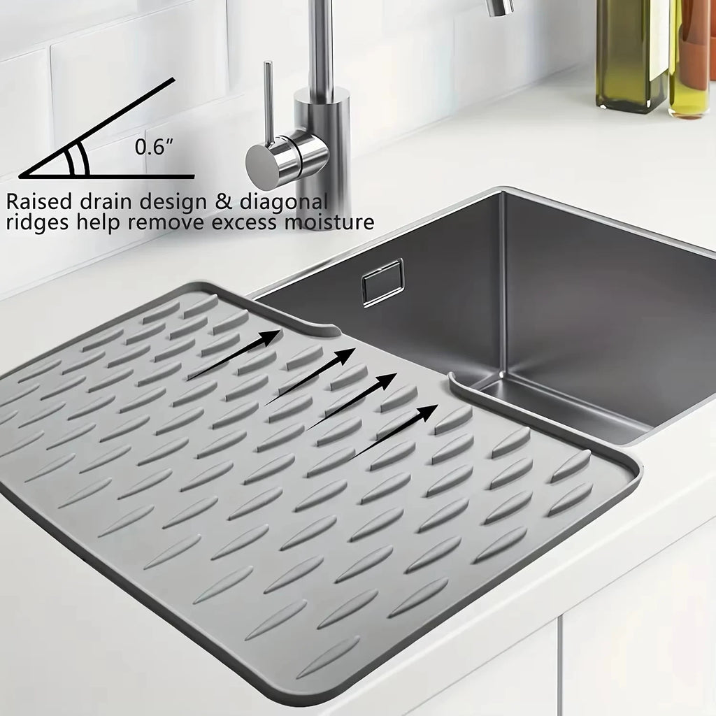 Secaplatos de silicona rectangular Nera
