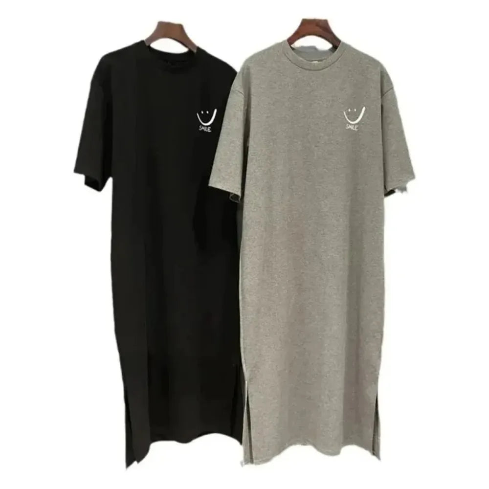 Vestido remera midi Letras Urbanas
