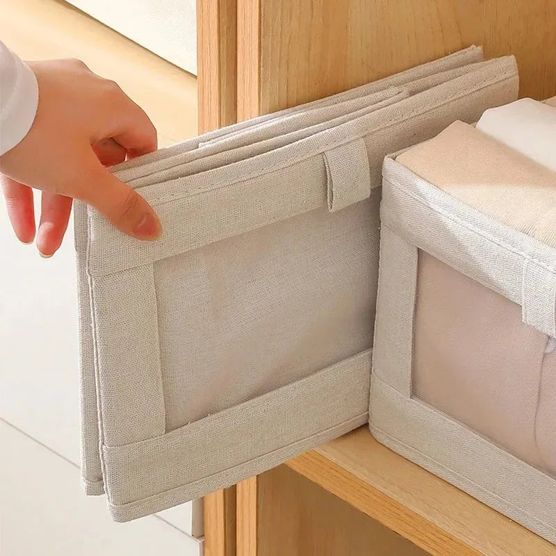 Organizador plegable de ropa en tela Oxford