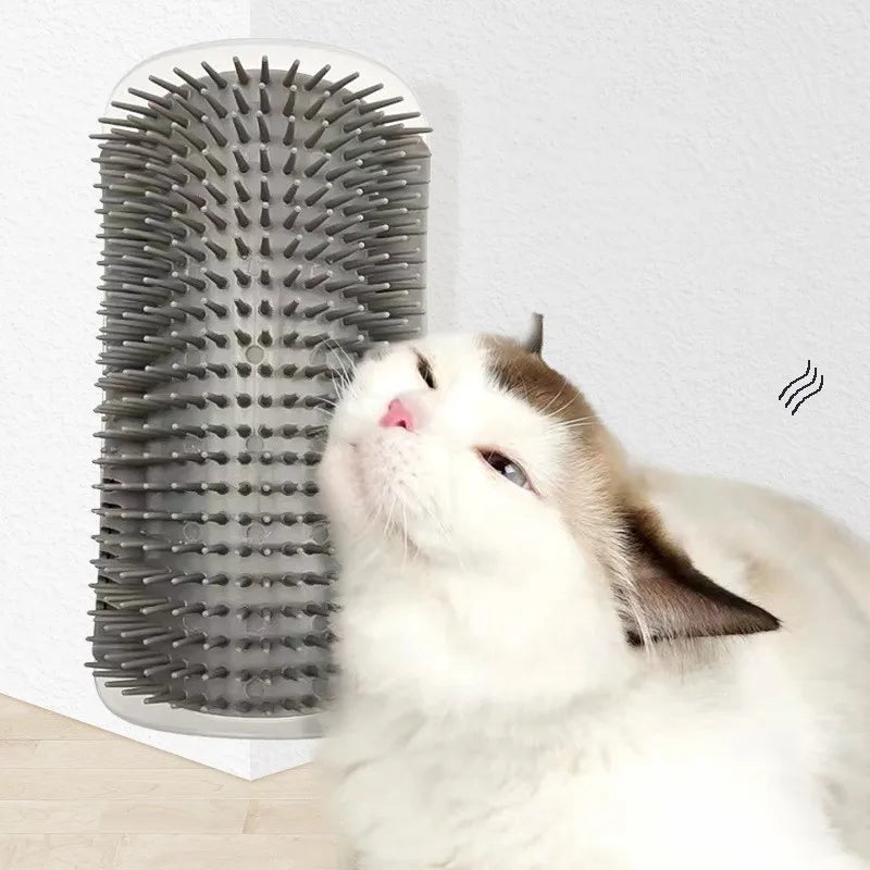 Cepillo Masajeador de Rincón para Gatos