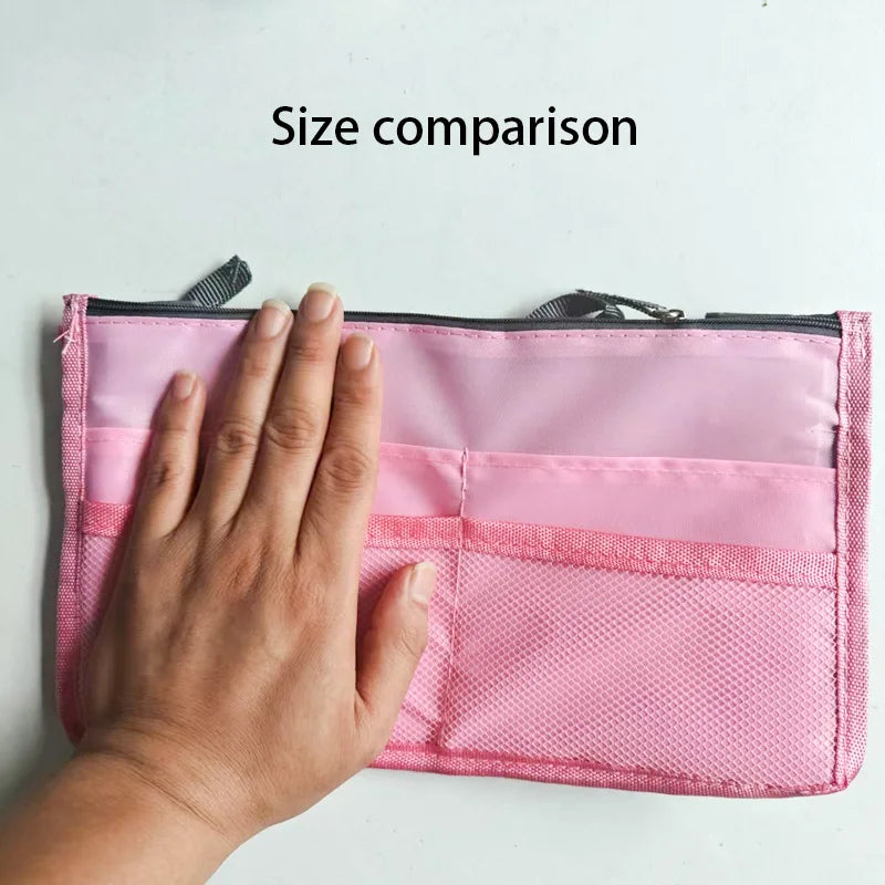 Neceser Dalia para maquillaje con doble cierre