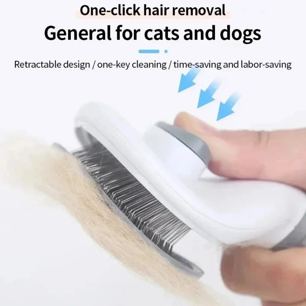 Cepillo Autolimpiante Brisa para Perros y Gatos