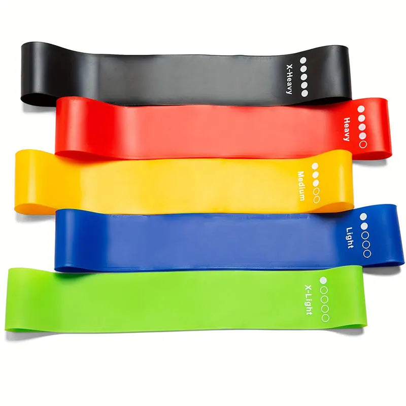Set de 5 bandas elásticas de resistencia