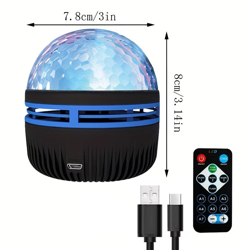 Proyector Galaxia Aurora LED con Control Remoto