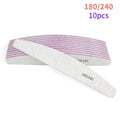 Set de 10 limas para uñas de doble cara