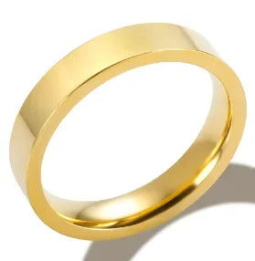 Anillo de acero con circonias Bruma