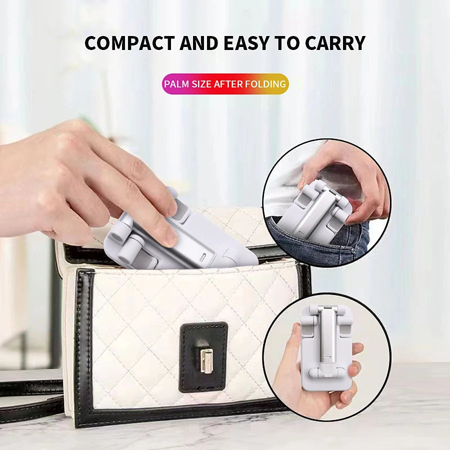 Soporte de escritorio flexible para celular y tablet