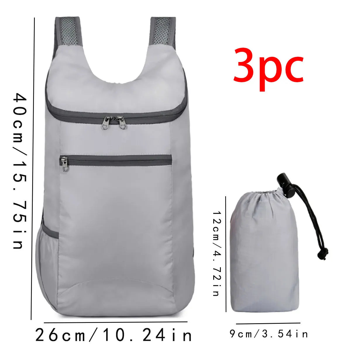 Mochila de Viaje Plegable Impermeable